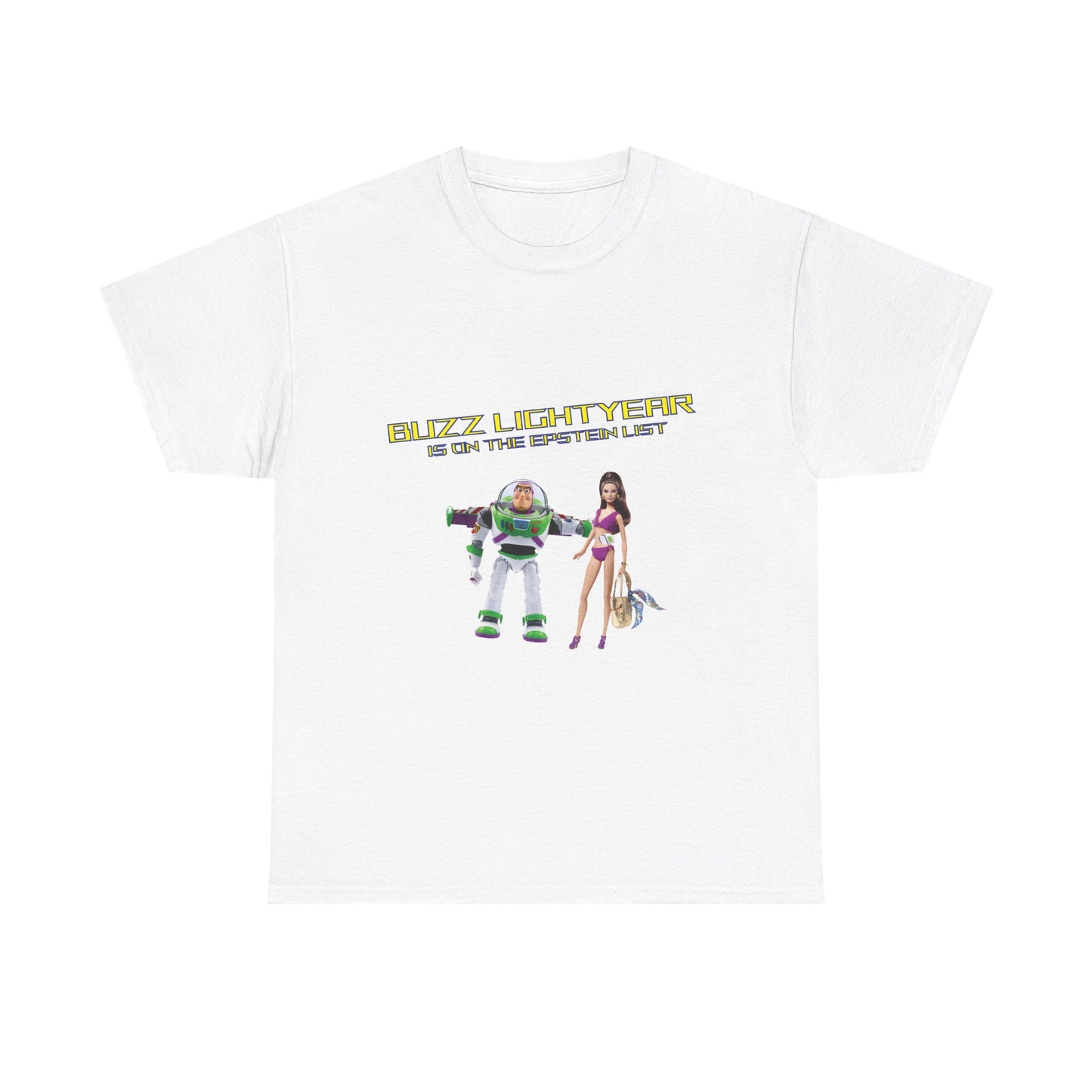 Buzz Lightyear Unisex Heavy Cotton Tee - Fun Retro Graphic T-Shirt for Fans