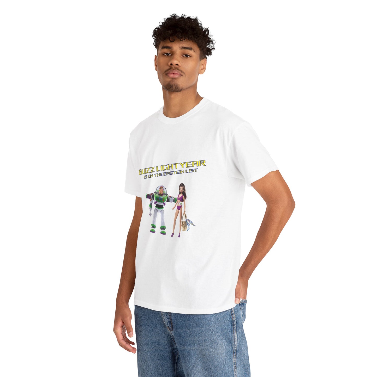 Buzz Lightyear Unisex Heavy Cotton Tee - Fun Retro Graphic T-Shirt for Fans