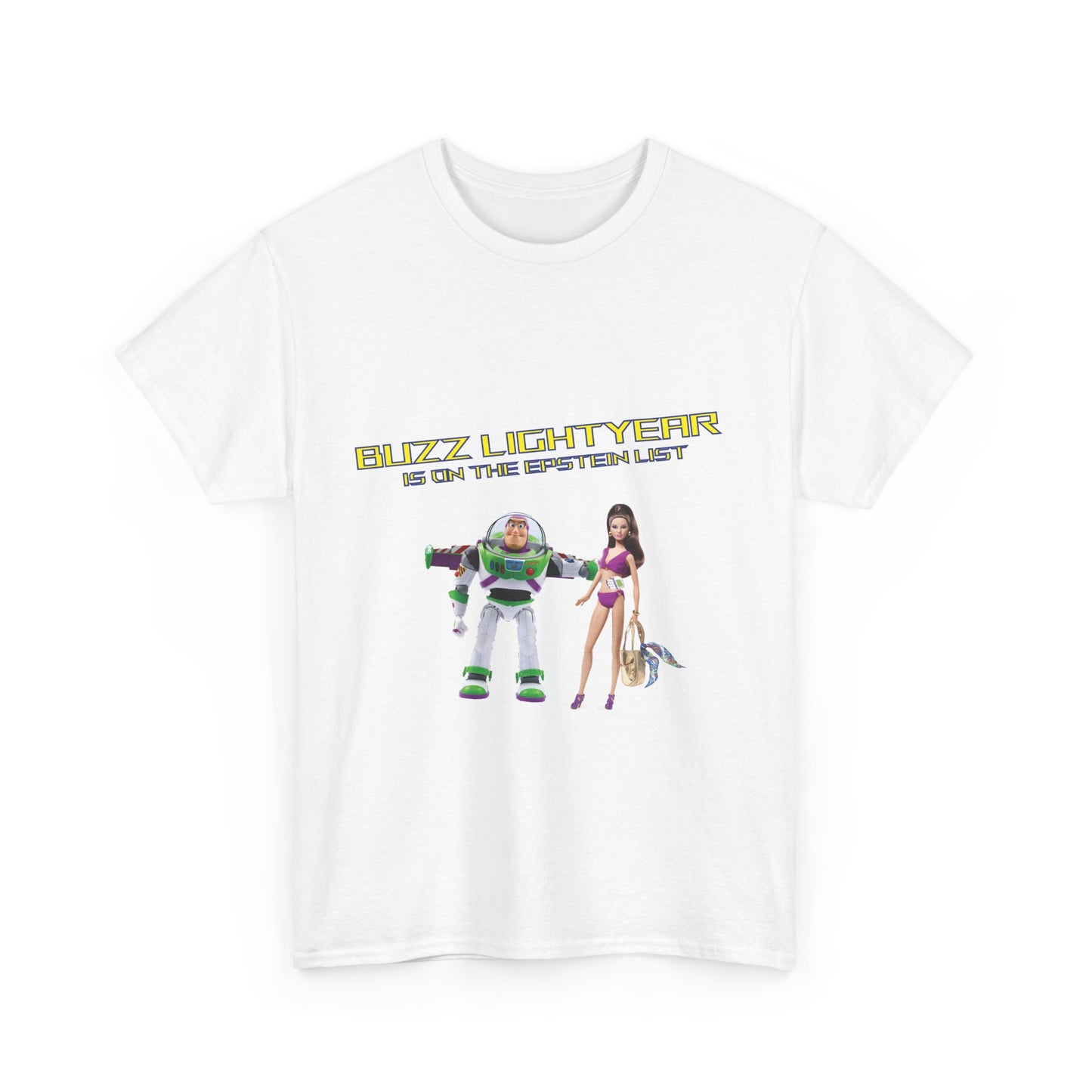 Buzz Lightyear Unisex Heavy Cotton Tee - Fun Retro Graphic T-Shirt for Fans